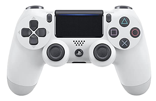 PlayStation 4 DualShock 4 Wireless Controller - Glacier White (Official)