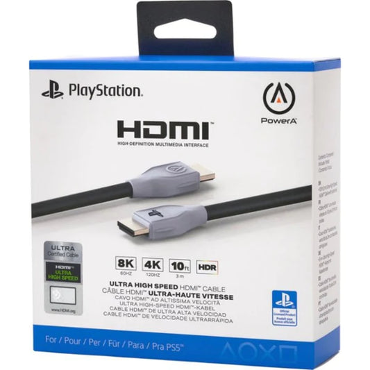 PowerA Ultra High Speed HDMI 2.1 Cable for PlayStation 5 | PS5