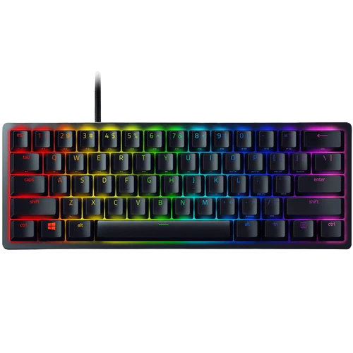 Razer Huntsman Mini 60% Gaming Keyboard - Fast Keyboard Switches - Linear Optical Switches
