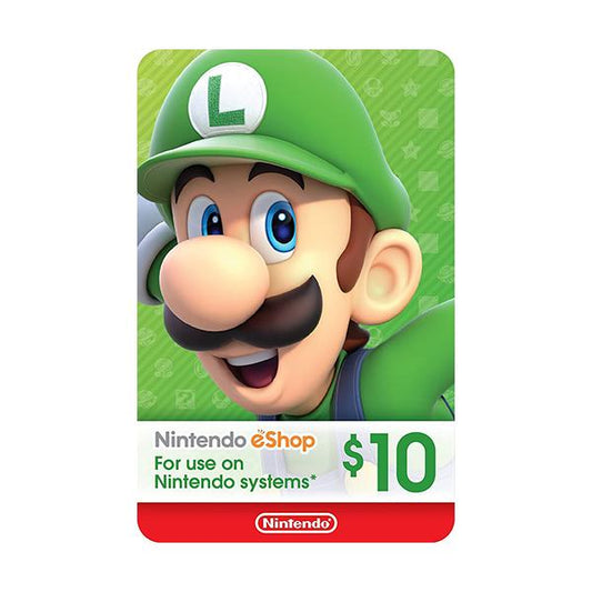Nintendo- 10$ eShop Gift Card USA